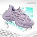 Women's Chunky Sneakers Fashion Platform Casual Dad Shoes Comfortable Walking Running Sport Work Gym Athletic Purple 8.5