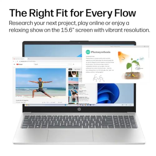 Image of HP 15.6 inch FHD Touchscreen Laptop, AMD Ryzen 7 7730U, 16GB RAM DDR4 512GB SSD