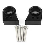 Cngoat41 Motorcycle Handlebar Riser Spacer Adapter Kit For Kawasaki ZZR1100 1989-2001