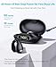 Boytond Ultra Open Ear Earbuds – Comfortable Clip-on Bone Conduction Headphones, Wireless Bluetooth Earphones with Waterproof Design, Over Ear Buds for Running and Sports, Simple Black