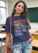 Last Day of School Teacher Shirt Women Funny Bruh Teacher T-Shirt End of Year Teaching Life Gifts Short Sleeve Tee Tops (DarkBlue, X-Large)