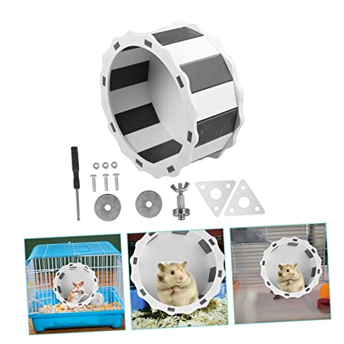 Balacoo Acessórios Para Exercícios De Roda De Corrida Para Hamster Brinquedo Whee-Lo Roda De Porco-E