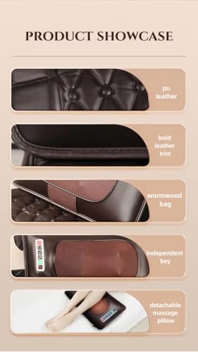 MOCHO® Massagematte mit Wärmefunktion Massageliege Ganzkörpermassage Massagegerät