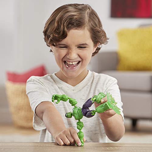 Avengers Marvel Bend And Flex Action Figure Toy, 6-Inch Flexible Hulk Figure, Includes Blast Accessory, For Kids Ages 4 And Up #TOP3