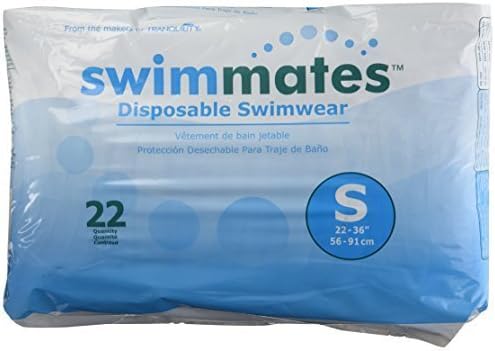 Swimmates Disposable Adult Swim Diapers, Medium, 20 by Swimmates