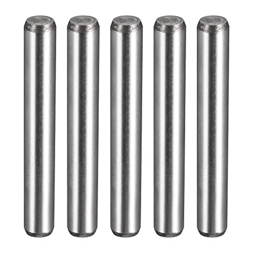 Pasadores uxcell de aleación de acero tratado de 5/16" x 2" con acabado brillante