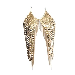 Ywcute Golden-3606 Körperkette Schmuckstück