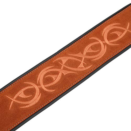 Sangle de guitare en cuir de vachette véritable pour guitare électrique/guitare acoustique/guitare western/basse… - Les Beatles, Paul McCartney, John Lennon, RIngo Starr, George Harrison Sangle de guitare en cuir de vachette véritable pour guitare électrique/guitare acoustique/guitare western/basse… – Image 4