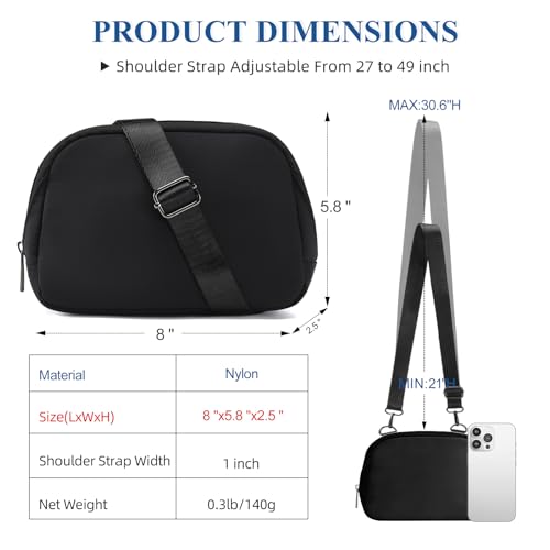 Image of MAXTOP Small Crossbody Bags for Women Belt Bag Fanny Pack with Adjustable Strap