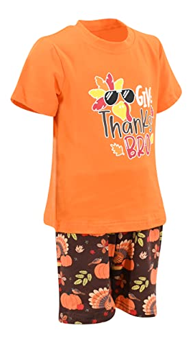 Image of Boys 2pc Shorts Set Outfit Short Sleeve Shirt with Classic Applique Print and Shorts