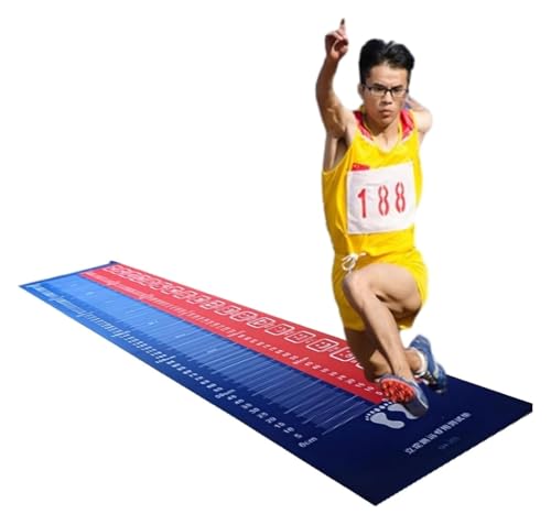 Colchoneta de prueba física de salto de longitud alfombrada y tapiz multifunción de cuerda