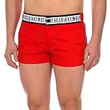 Bikkembergs Herren-Badehose Extra Short, rot, X-Large