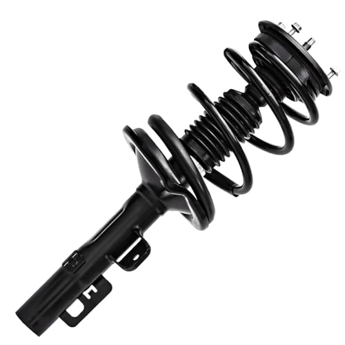 Image of Detroit Axle - Front Coil Spring Struts Tie Rod Suspension Kit for AWD 2005-2007 Five Hundred Montego - 8pc Set