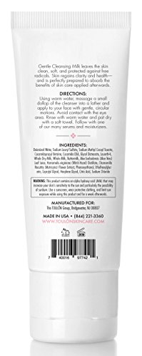 Toulon Gentle Milk Cleanser: Face Wash For Dry & Sensitive Skin; Mild Facial Cleanser With Aha, Lactic Acid, Aloe Vera & Antioxidants For Women #TOP2