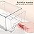 Damomo 4 Pack Stackable Organizer Drawers, 4.4" Tall Clear Bathroom Makeup Organizer and Storage, Acrylic Small Organizers Bins for Vanity, Undersink, Bathroom, Pantry, Kitchen Cabinets