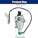 ZAMDOE Carburetor for Honda EB5000X EM5000SX EB3500 EB6500X EW171 EW140 EB6500SX for Honda GX390 GX340 13HP 11HP Engine Gas Generator Carb 16100-ZE3-F12 16100-ZE3-704 with Air Filter Gaskets