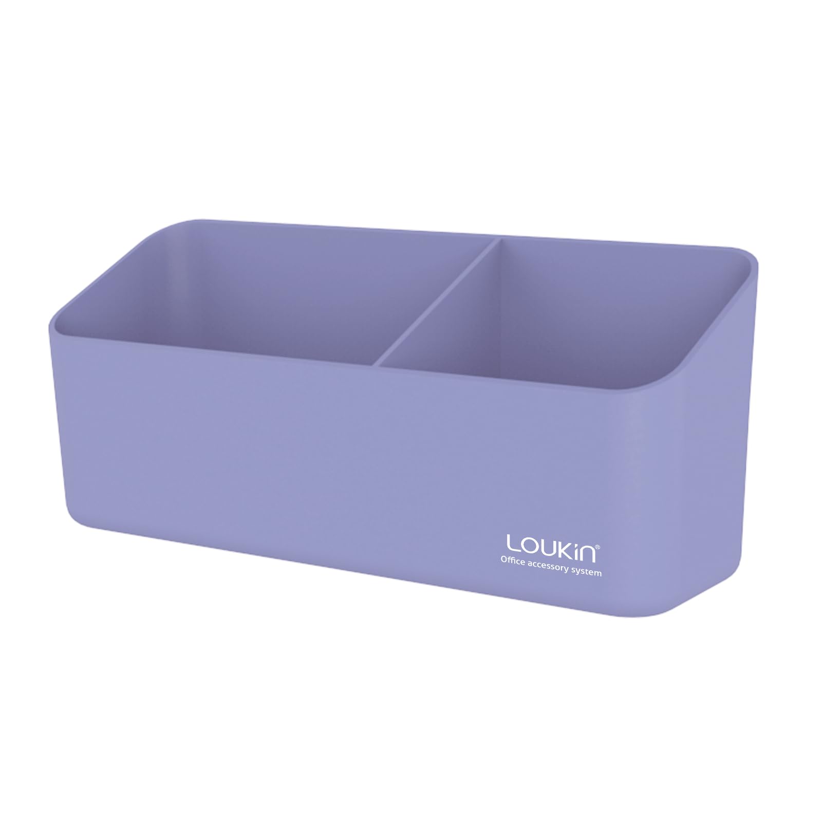 loukin Magnetic and Adhesive Marker Holder Dry Erase Accessory Tray Magnetic Storage Organizer for Whiteboard Glass or Refrigerators
