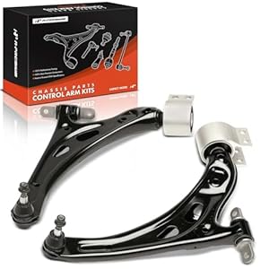 A-Premium 2 x Front Lower Control Arms, with Ball Joint and Bushing, Compatible with Chevrolet Traverse 2018-2023, Traverse Limited 2024 & Buick Enclave 2018-2024
