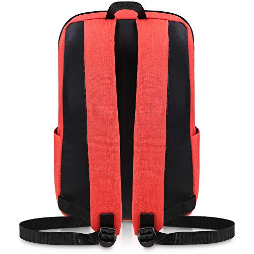 Image of School Backpack,Casual Laptop Bag for Men Women Boys Girls /Office School Day Pack Bag(Red)