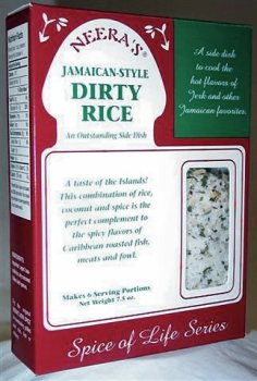 Jamaican Style Dirty Rice - quick, light & healthy, 6 boxes