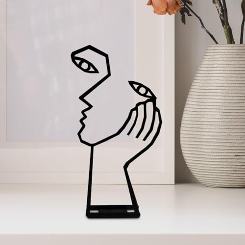 Figurine de penseur pour comptoir de café et bureau créatif 20cm - 5