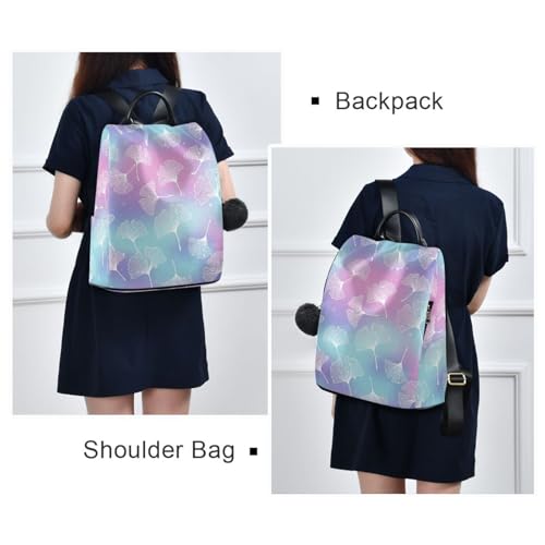 Sac à dos pastel galaxy à ouverture zippée au dos et poches multiples