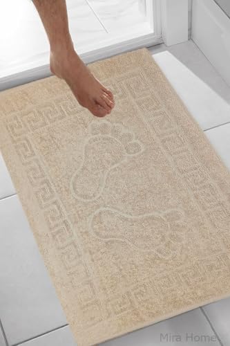2'li Banyo Ayak Havlusu Renkli 50X70 Cm Menom