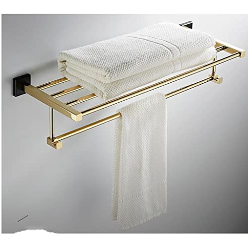 Porte-serviettes en laiton résistant pour optimiser la salle de bain - 7