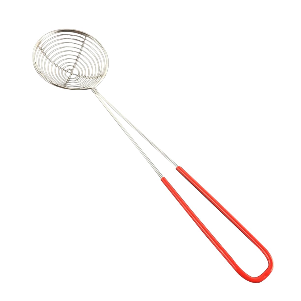 Ciieeo Stainless Steel Strainer Skimmer Ladle for Pearl Milk Tea Dumplings and Vegetables Dishwasher Safe Kitchen Tool with Long Handle for Safe Cooking