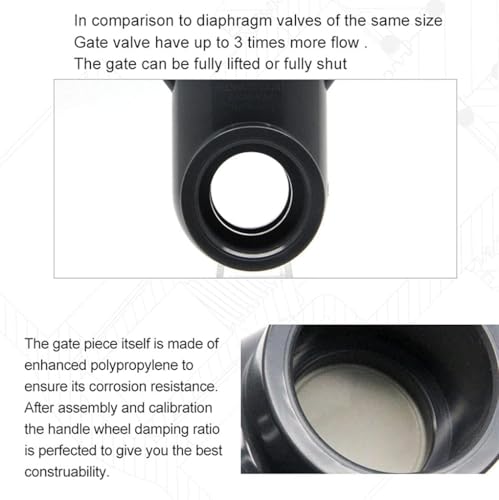 Raccord de vanne UPVC pour réparer les fuites et réguler la pression d'eau facilement - 4