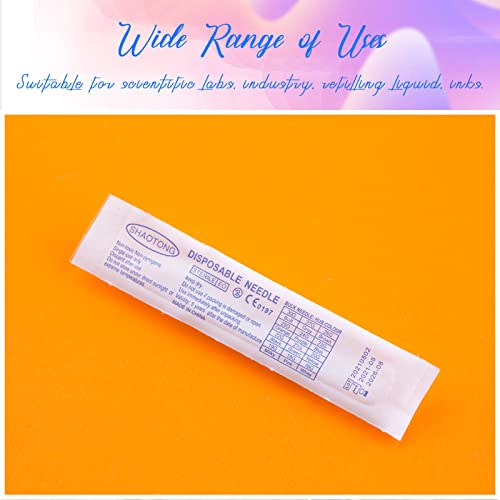 Shaotong 18 Gauge 1.5 Inch Needle Dispensing Accessorie, Individually Wrapped, Pack Of 50 #TOP2