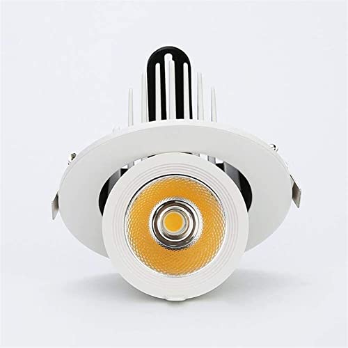 Foco LED empotrable de techo orientable y luz blanca 6000k para iluminación de ropa 3