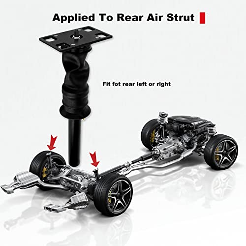 Vigor Rear Air Suspension Strut Compatible With 2008-2017 International Harvester Car Air Shocks Absorber, Oem Number 3595977C95, 3595977C96, 3806428C91 #TOP1
