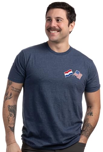 United States Friendship | USA - National Pride Flag Heritage Tee Unisex T-Shirt for Men or Women2