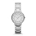 FOSSIL Womens Watch Virginia, 30mm case size, Quartz movement, Stainless Steel strap