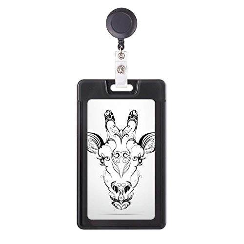 Porte-badge rétractable antilope tibétaine pour bureau et hôpital