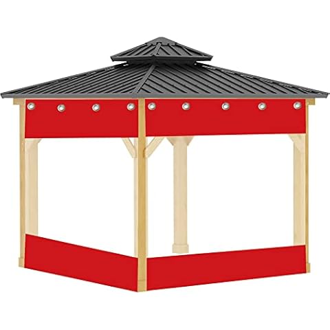 Pxzybd Outdoor Clear Tarp Curtains,Waterproof Weatherproof Dustproof Partition Curtains,Pvc Transparent Tarpaulins With Grommets,Protective Tarpaulins for Porch Pergola Gazebo,W×H-4×2.3m(13.1 * 7.5m) Cover