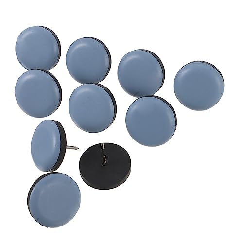 Angoily 1 Juego Uñas A Prueba De Humedad Chair Piso Alfombrado Patas De La Mesa De Café Pies para Muebles Parte Inferior De La Pata del Mueble Protector De Suelo Teflón 20 Piezas