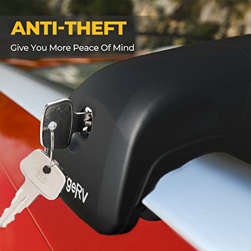 Bougerv A1317-02902 Roof Rack Cross Bars Compatible With Volkswagen Vw Atlas 2017-2024 With Anti-Theft Lock Aluminum Anti-Rust Crossbars For Roof Cargo Carrier Bag Kayak Canoe Bike Luggage Snowboard thumb #2