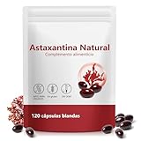Astaxanthin 12mg - 120 Weichkapseln Natürliche Formel mit Hoher Absorption