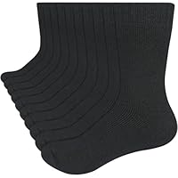 ouhos 5 Pairs Kids Boys Girls Merino Wool Thermal Walking Socks Winter Hiking Thick Warm Heavy Cosy Boot Socks Novelty Funny Animal Socks for Age 6-12 Years 