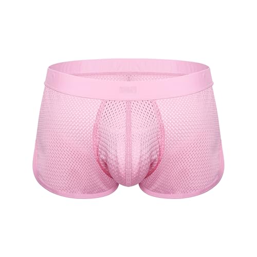 Net Shorts Summer Pink SUKREW short homme rose ultra léger
