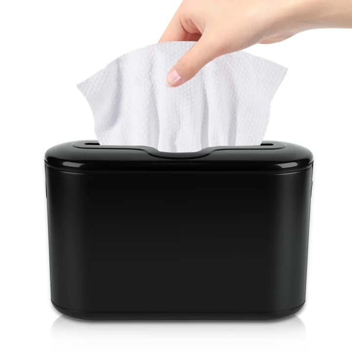 Dispensador de toallas de papel antideslizante para evitar caídas y humedad