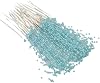 20 Piezas de Ramas de Perlas Artificiales con Aliento | Decoración DIY para Ramos de Boda, Centros de Mesa, Fiestas, Hogar y Arreglos Florales (Azul) 2