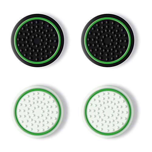 Trust Gaming GXT 267 Analogstick Kappen Joystick (4 Pack), Aufsätze Schutzkappen Controller Thumbstick Griffe, Thumb Grips für Xbox Series X/S Controller Schwarz