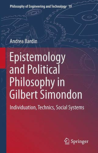 Buy Epistemology and Political Philosophy in Gilbert Simondon — BookShops.in