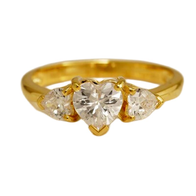 Bague imposante argent 925 avec pierre CZ, le cadeau idéal pour marquer un grand moment
