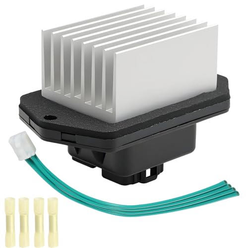 Image of HVAC Blower Motor Resistor AC Blower Control Module with Wire Harness Compatible with Honda Accord Civic CRV Odyssey Element Pilot Acura Replace#: 79330-S5A-942 79330-SNA-A01 79330-SDA-A01