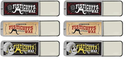 Grave Before Shave Fisticuffs Mustache Wax 6 Pack