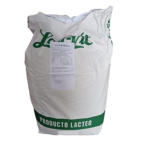 VETERMILK-C Pienso Completo de Lactancia para Terneros, Leche en Polvo para Crías de Ganado Bovino - 10Kg